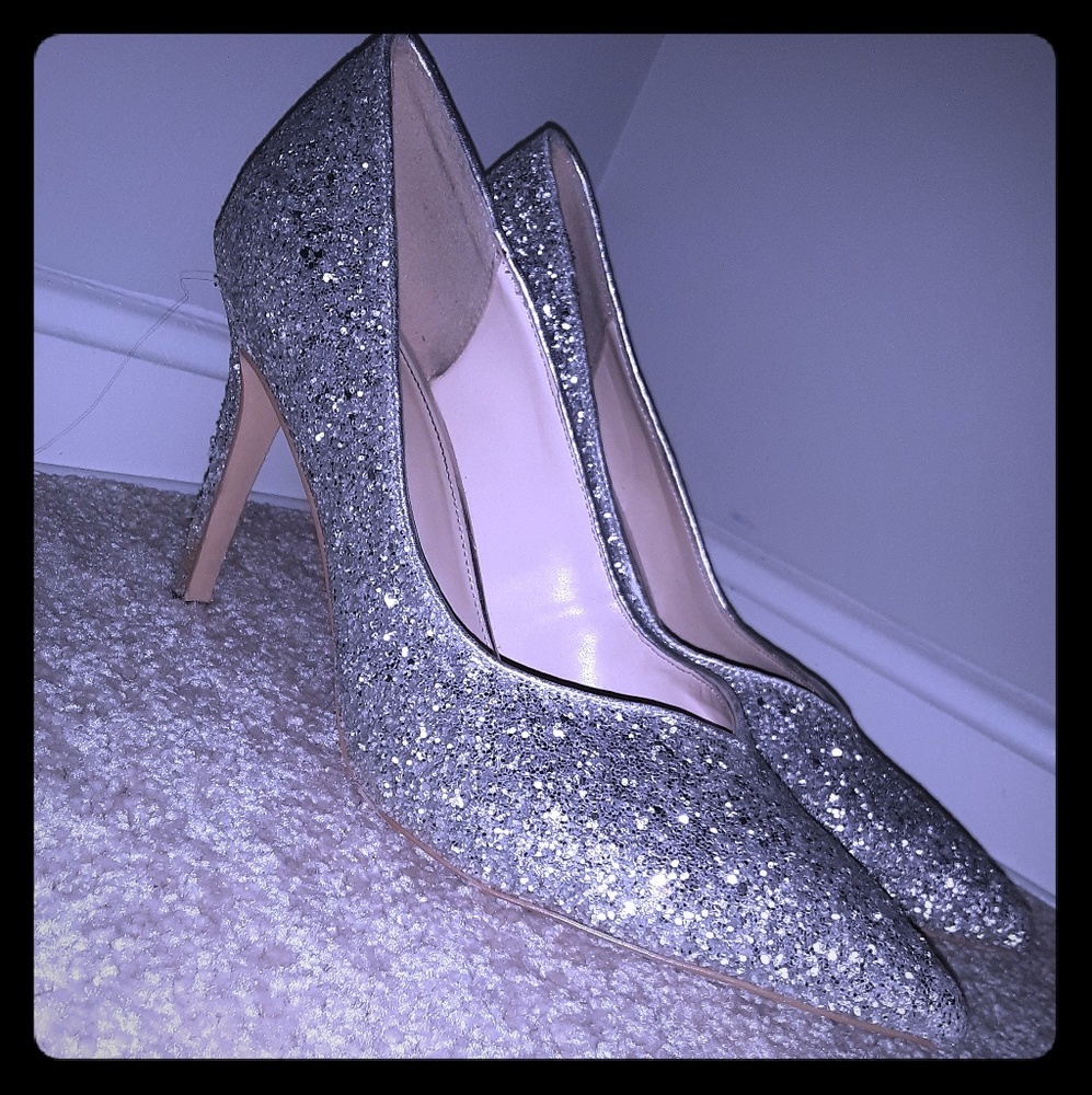 Silver heels